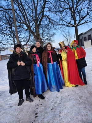Orszak Trzech Kr&oacute;li i Jasełka w Bazylice Św. Jerzego